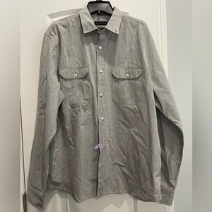 Banana republic XL standard fit grey dress shirt